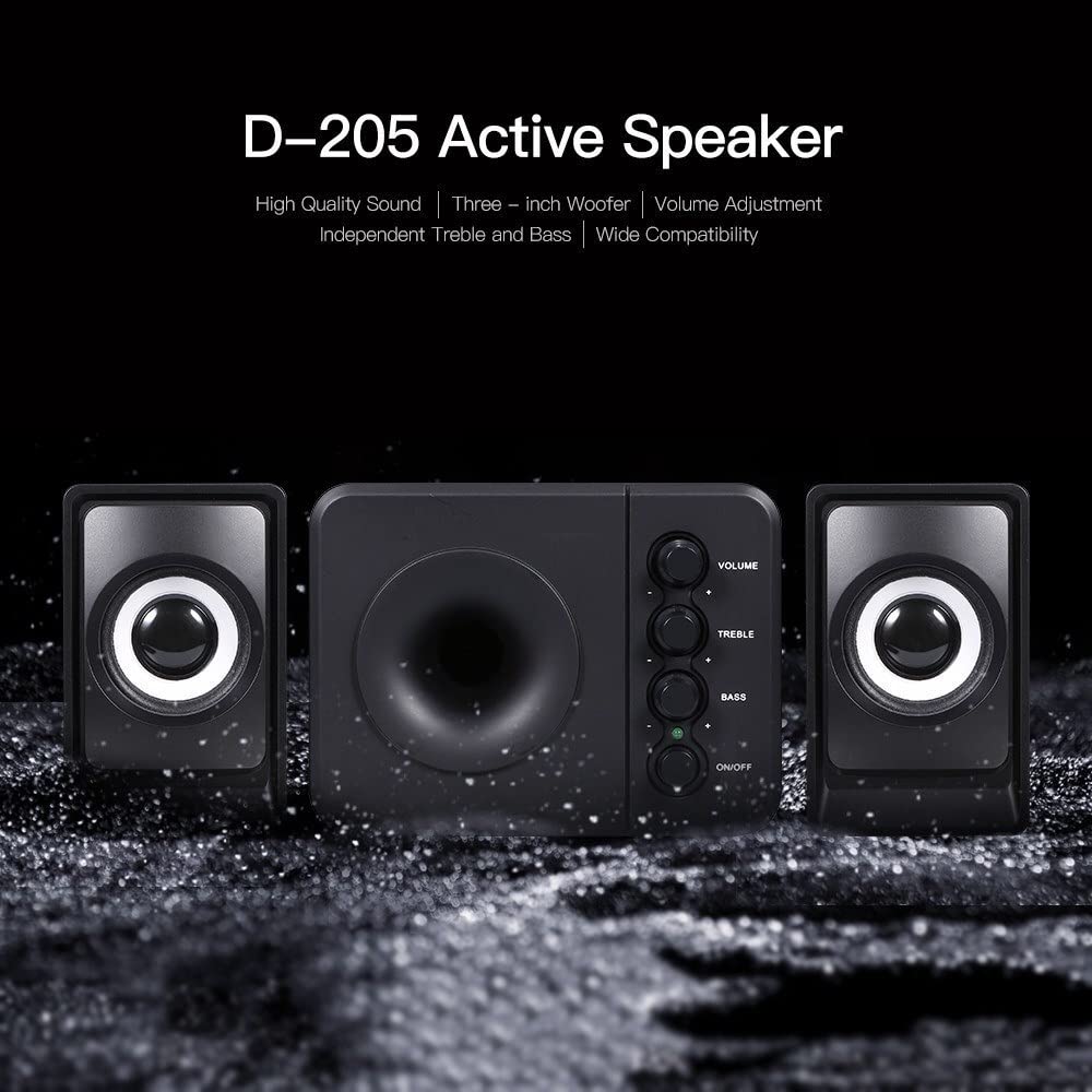 Amazon.co.jp: D-205 アクティブスピーカー パソコンスピーカー Amazon.co.jp: D-205 アクティブスピーカー パソコンスピーカー