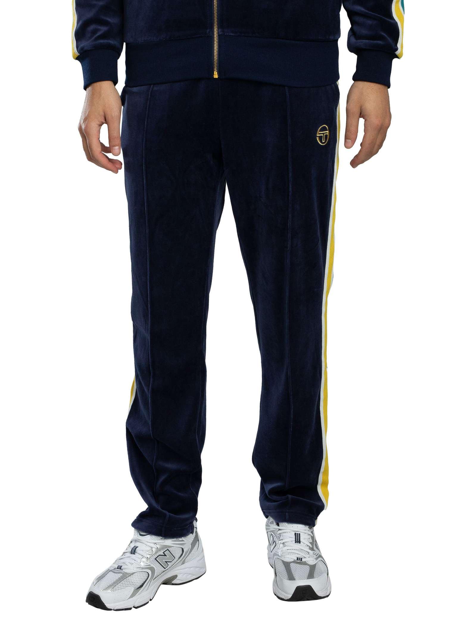 Sergio Tacchini Maritime Monte Track Velour Pants - M
