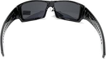 Locs Men's Rectangular Hardcore Wrap Sunglasses - 9054 & 91264 Series