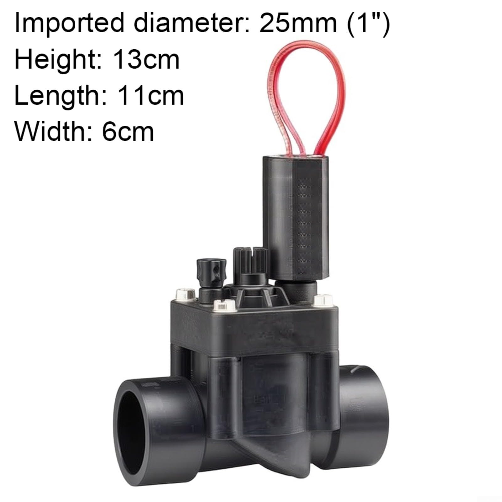 PGV101 - Electroválvula AC 24 V DN25 de 1 pulgada para riego de césped de jardín, válvula de riego automática con conexión roscada