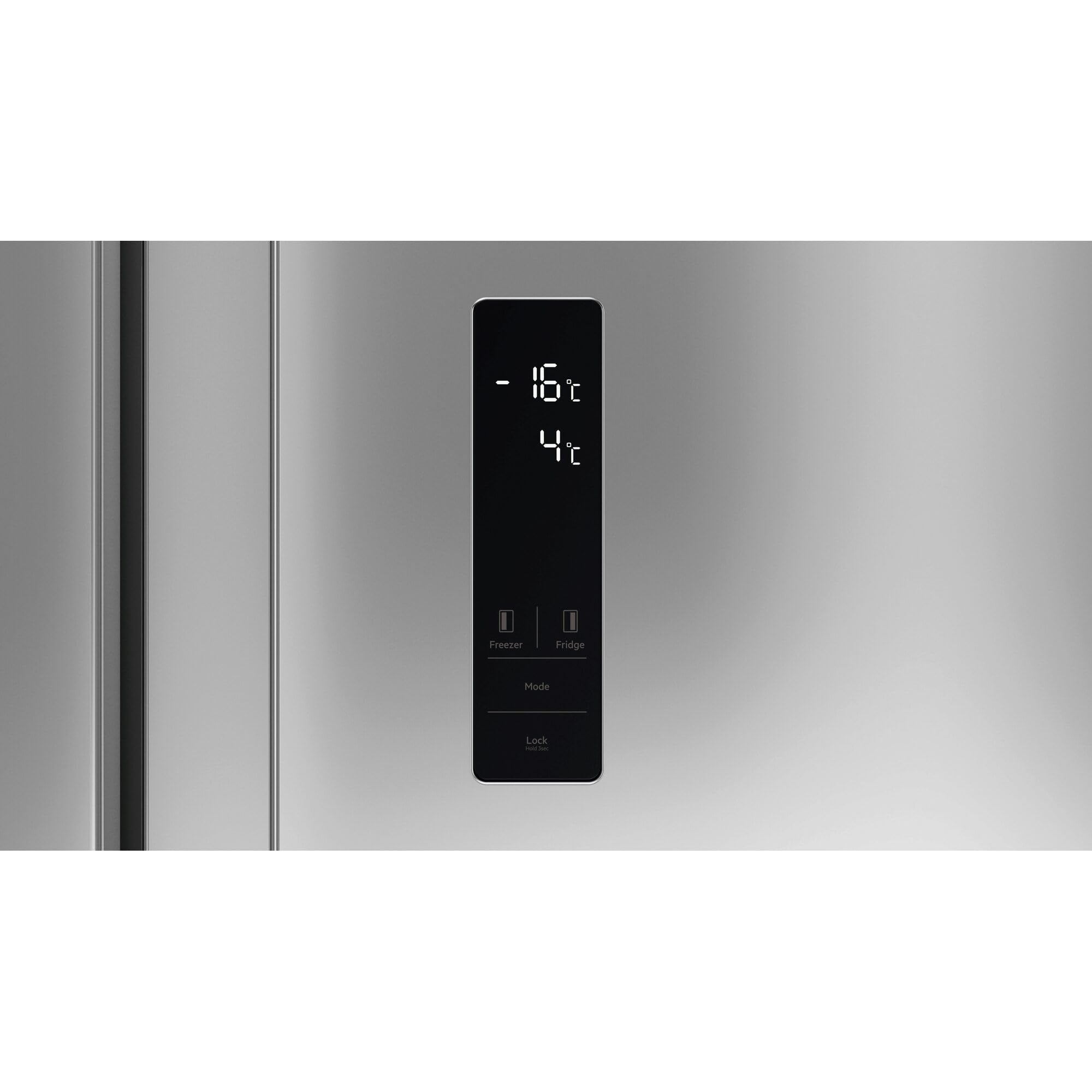Electrolux EAT6ME53U0 lodówka kombinowana do zabudowy, 532 l (347 +185), klasa E, bez szronu, 360°, regulacja wilgotności, szybkie zamrażanie, sterowanie dotykowe, 39 dB, 220 – 240 V, stal nierdzewna