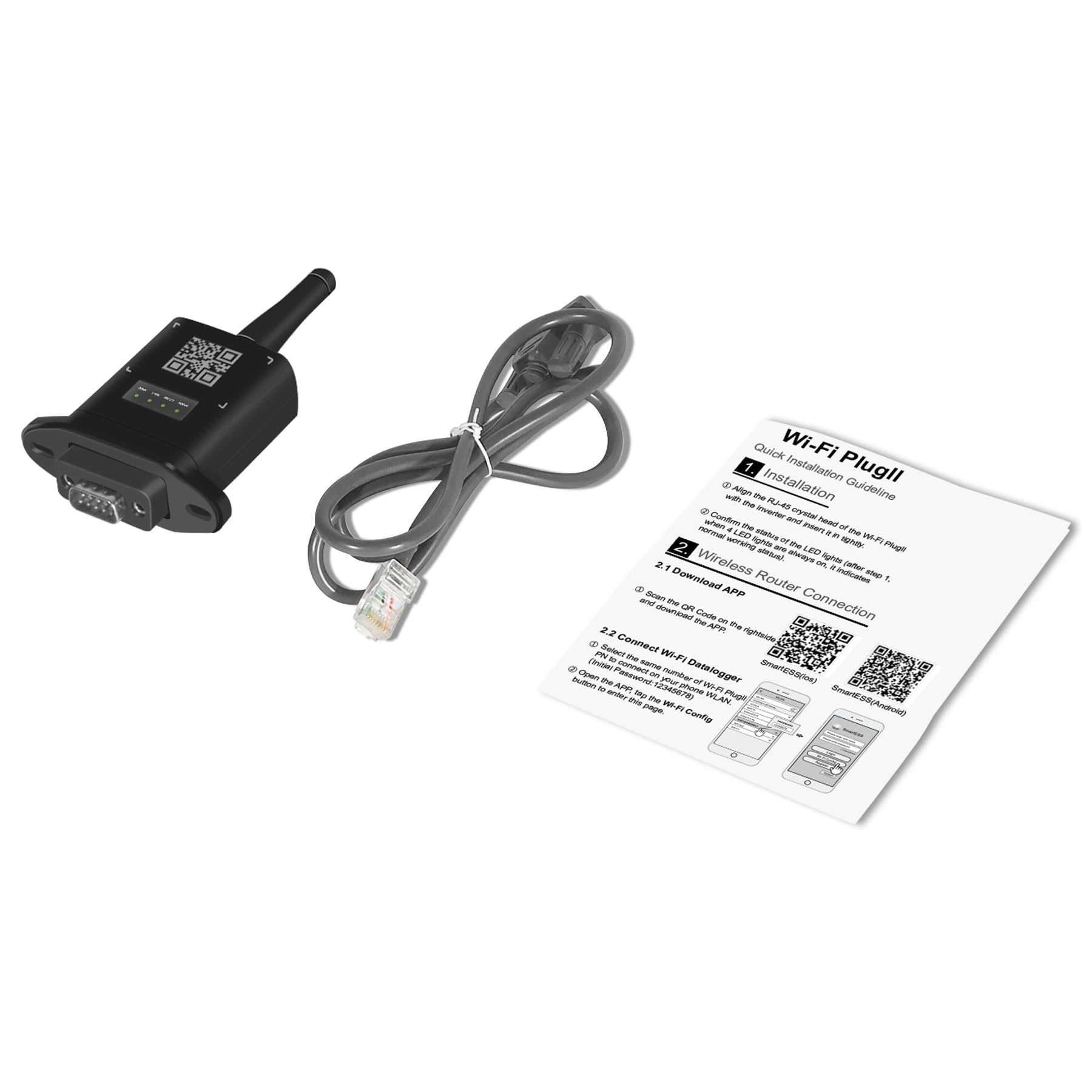 Modulo WiFi Solar Hybrid Inverter Modulo stabile di monitoraggio wireless e controllo remoto