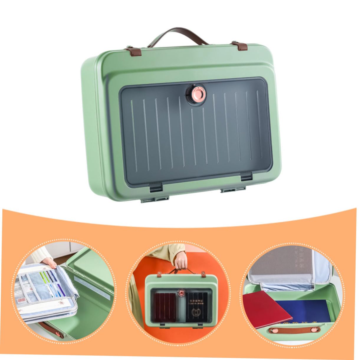POPETPOP Sac De Rangement pour Certificats Et Documents Organisateur De Dossiers De Bureau Boîte à Documents pour Maison