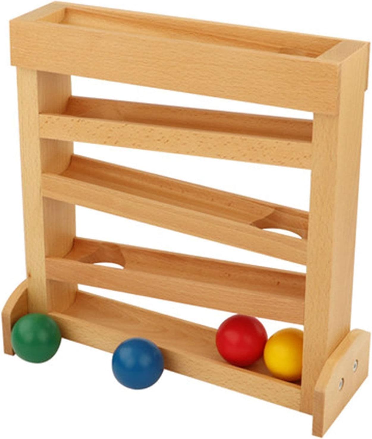 ボールトラッカー幼児初期開発玩具モンテッソーリ教材0〜3歳視覚感覚と焦点運動木のおもちゃ