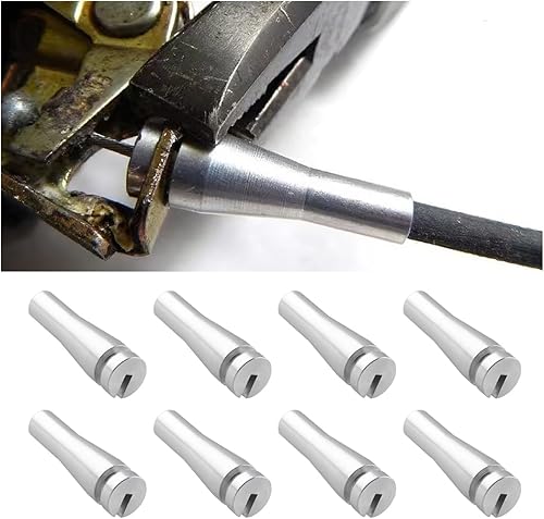 zipelo Kit de reparación de cables de puerta de 8 extremos, reemplazo del juego de reparación de cables de bloqueo de puerta trasera de automóvil,