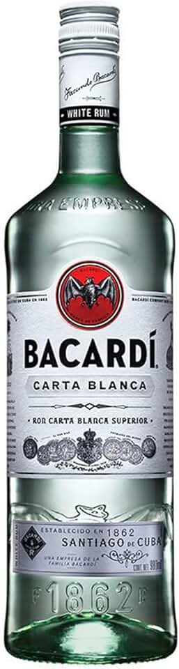 Rum Bacardi Carta Blanca 980ml