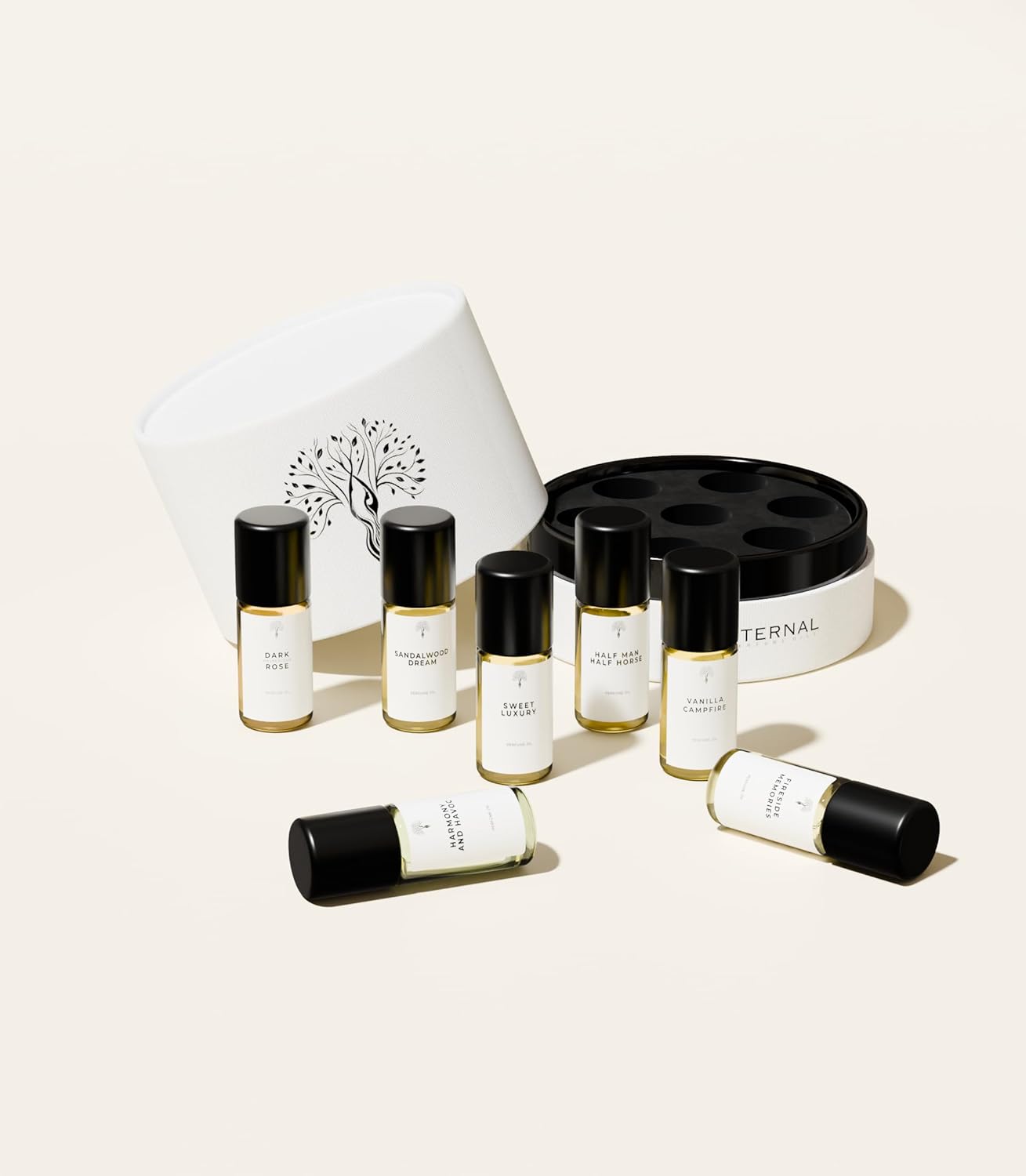 Eternal perfume oils Roll on Travel Size perfumes for women Mini Mist Gift Set 7 Piece Collection perfume for men unisex Long Lasting perfumes set for womens 7 x 3 ml/0.17 FL Oz Gift Set for Women - Image 3