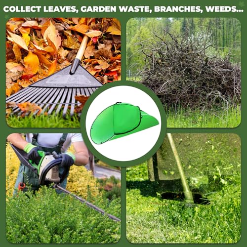 Pavel SHIMAO LEAF BAG GREEN Leaf Collector - Pop Up Lightweight Leaf Bags thumb #6