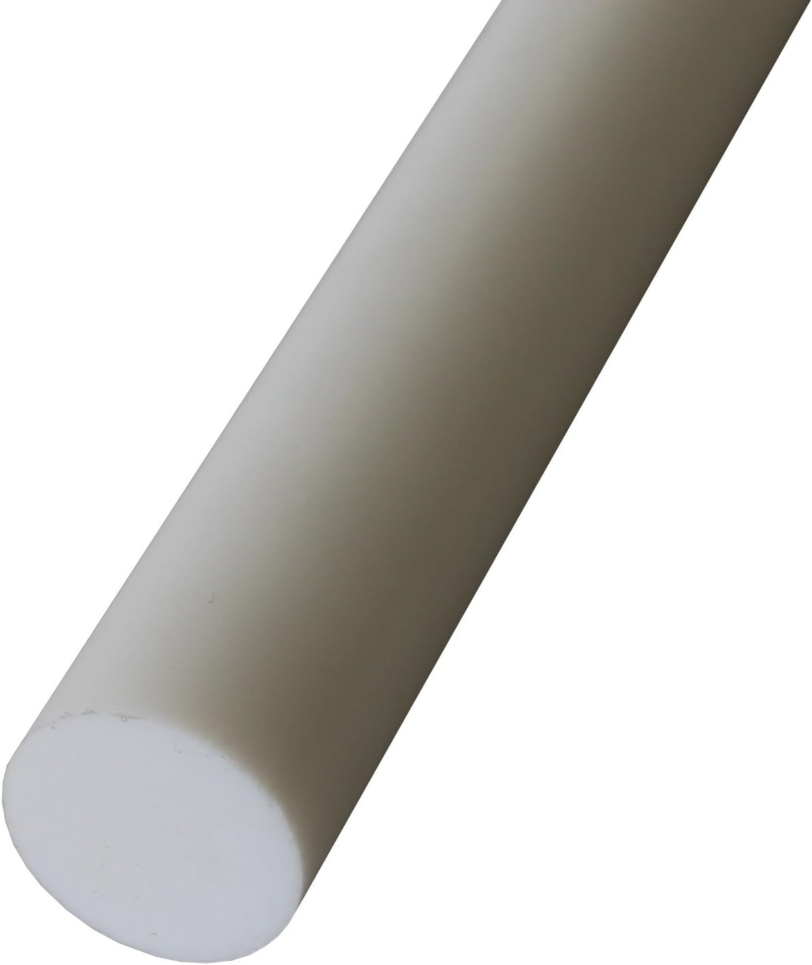 Invento 1pcs PTFE Teflon Rod Smooth 12mm OD 250mm (0.25 mtr) Long for DIY Projects