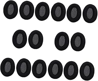 Hemobllo 16 Pçs Fone De Ouvido Capa De Fone De Ouvido Espuma Esponja Almofada De Ouvido Almofada De Fone De Ouvido Capas De Substituição Fone De Ouvido Espuma Fone De Ouvido Capa Protetora