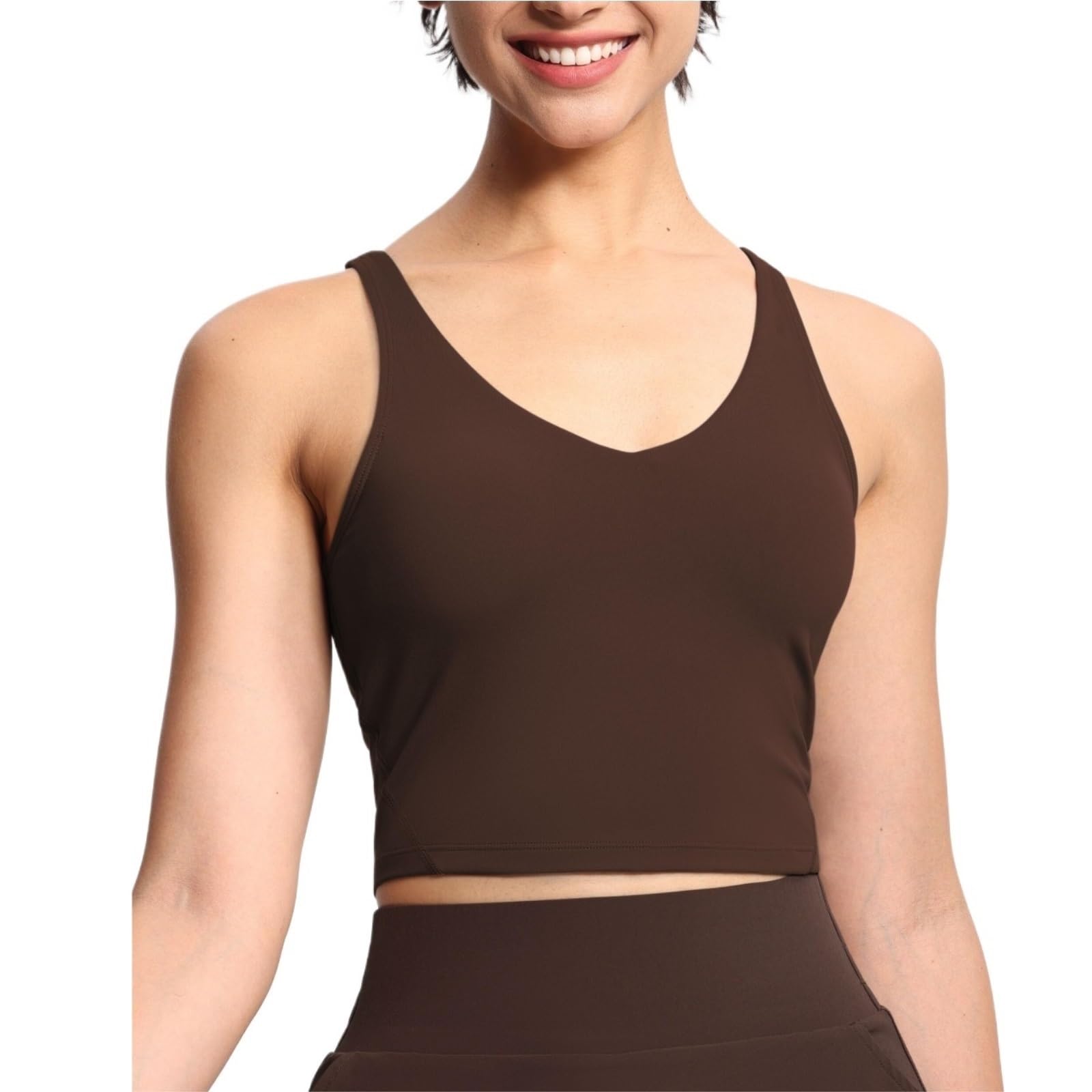 Soutien Gorge Sport Femme Soutien-gorge De Sport Long Sans Fils For Femmes, Soutien Rembourré, Gilet De Yoga, Fitness, Course À Pied Brassière Femme