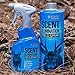 Code Blue Scent Elimination Field Spray, Unscented, 12 fl oz with 32 fl oz Refill