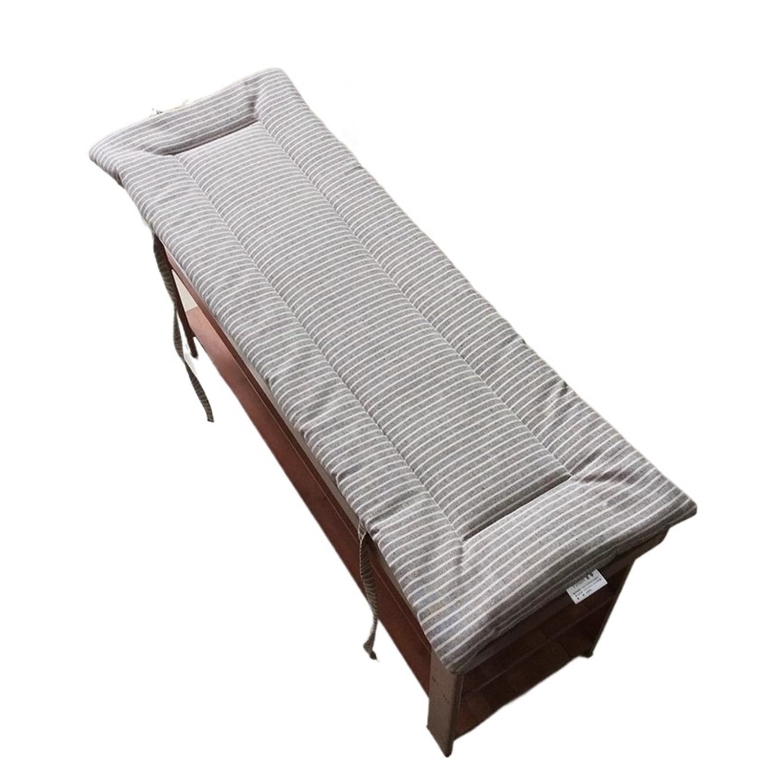 QAUUCP Bench Pad Cushion Outdoor Chair Cushions Striped Patter Bench Cushion Rectangular Mat(Color 2,100x30cm)