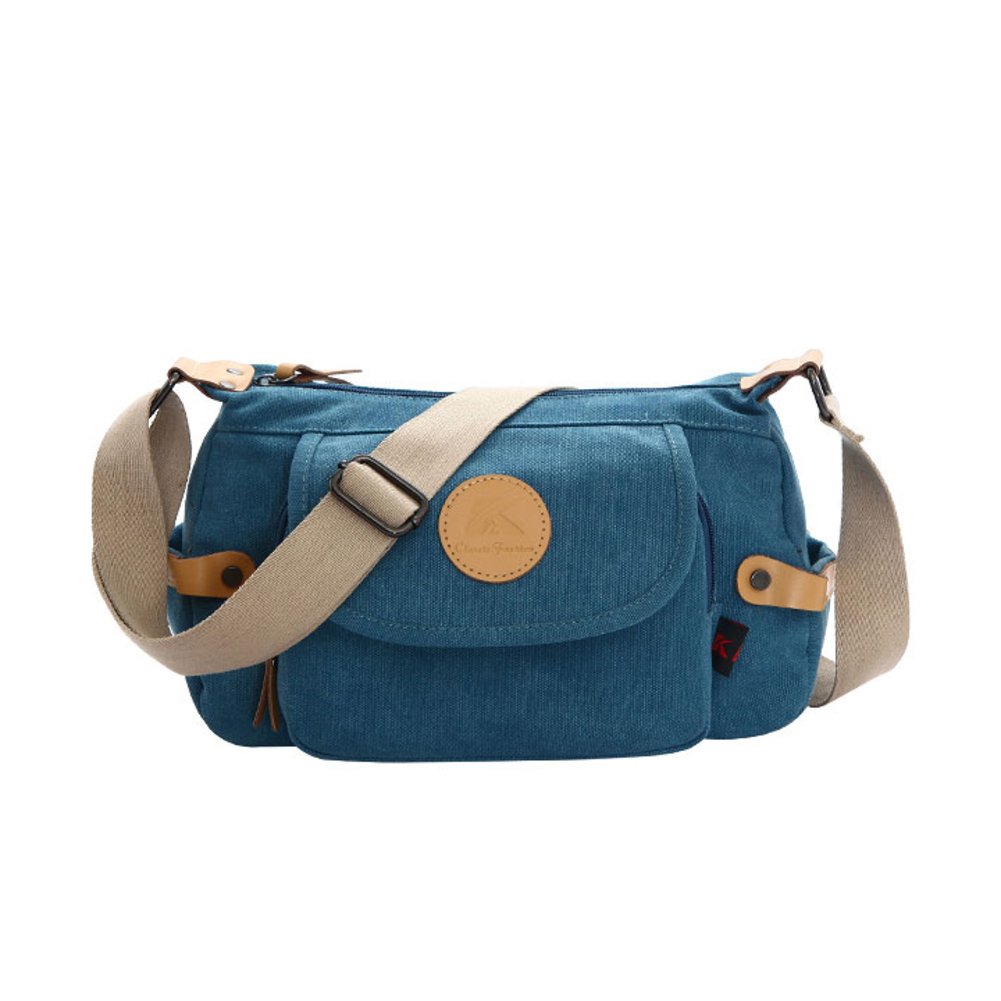 Sac à main toile rétro et grand cabas étudiant pour les cours - 2