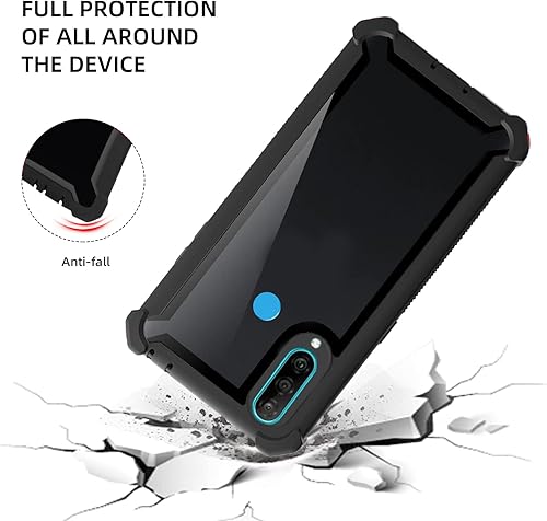Miniatura 3 de Asuwish Funda de teléfono para Huawei P30 Lite/Nova 4E, resistente a prueba de golpes, a prueba de caídas, cuerpo completo, resistente, híbrida