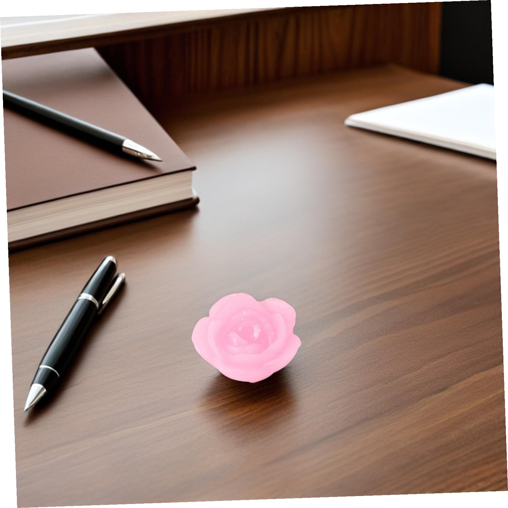 15piezas Velas Flotantes De Rosa Decorativas Para Bodas y Festividades Crea Un Romántico Agua Aromáticas y Coloridas
