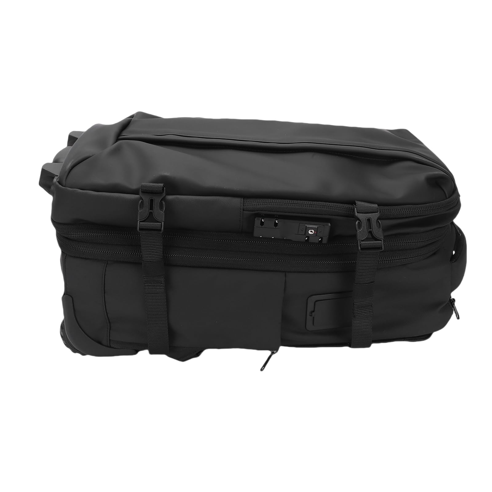 Dpofirs Mochila con Ruedas Al Vacío, Mochila con Ruedas Expandible con Carga Rápida USB C, Bloqueo de Contraseña, Organización de 3 Compartimentos, para Viajes y Viajes de Negocios