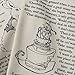 Alice in Wonderland Book Scarf