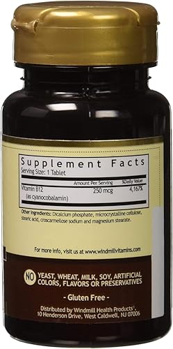 Miniatura 3 de Vitamina B-12 TABS 100 Mcg WMILL Tamaño 100