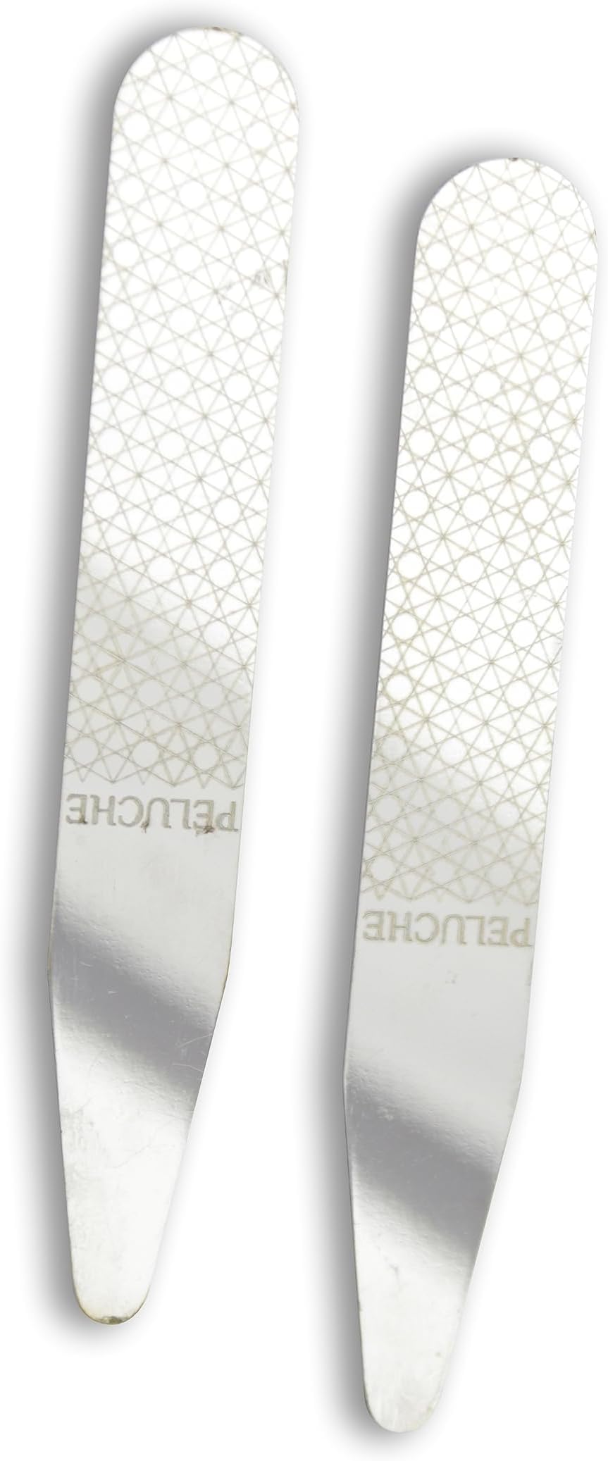 - Peluche Silver Metal Collar Stays