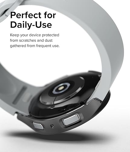 Miniatura 7 de Ringke Funda delgada material antiamarilleopaquete de 2 compatible con Samsung Galaxy Watch 6 (1.732 pulgadas), ligera, resistente, funda