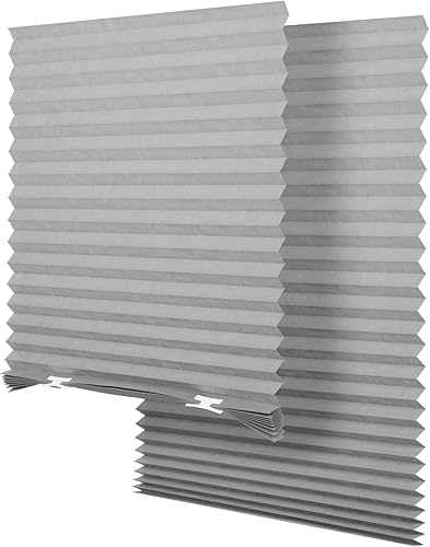 Seeye. - Persiana enrollable a rayas para ventana, para el día y la noche, fácil de instalar.