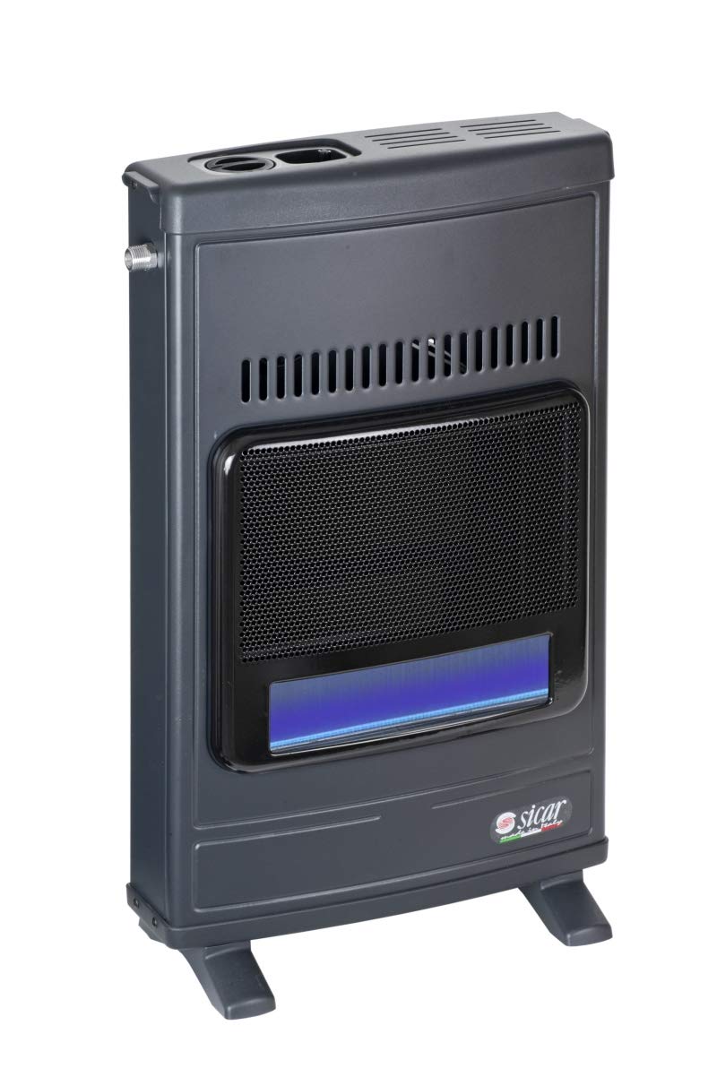 estufa de gas Metano infrarrojos sicar 4100 W Azul cuchillas Eco 45