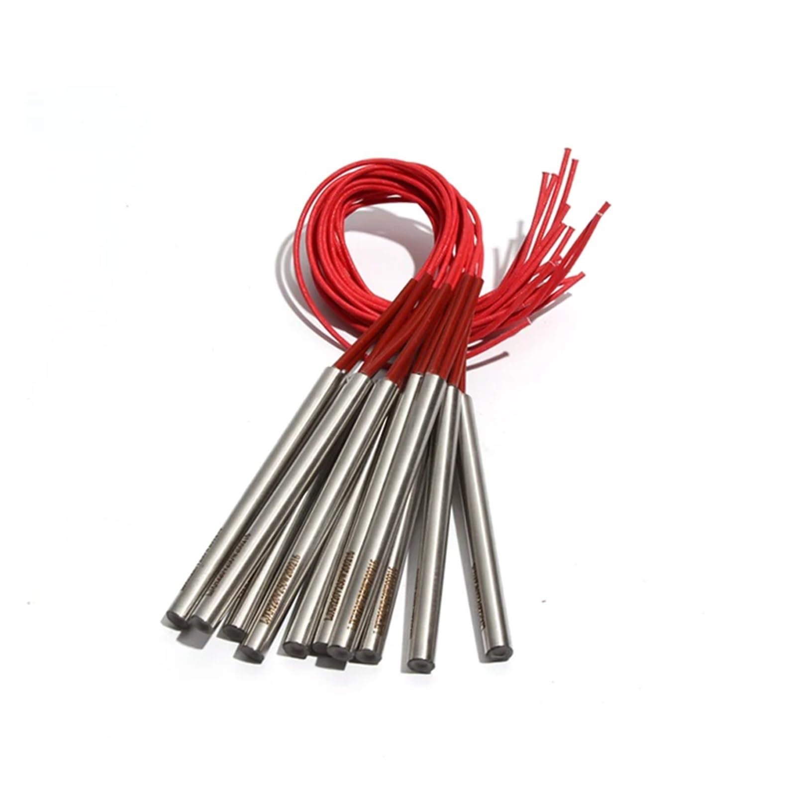 Elemento a cartuccia di riscaldamento, 10 pezzi, 12,5 mm, 140 ~ 160 mm, 201SUS, tubo di riscaldamento elettrico 110/220/380 V, cartuccia di riscaldamento 440/450/470/480/500 W (480 W, 12,5 x 155 mm