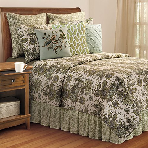C&F Home Esmeralda Full/Queen Quilt, 90x92 Inches Full/Queen Green