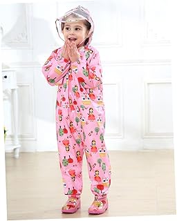 Artibetter Kid Poncho Portable Raincoat Rain Jacket for Boys Hooded Poncho Rain Coat for Kids Cartoon Raincoat Kids Raincoat with Hood Rain Rain Poncho