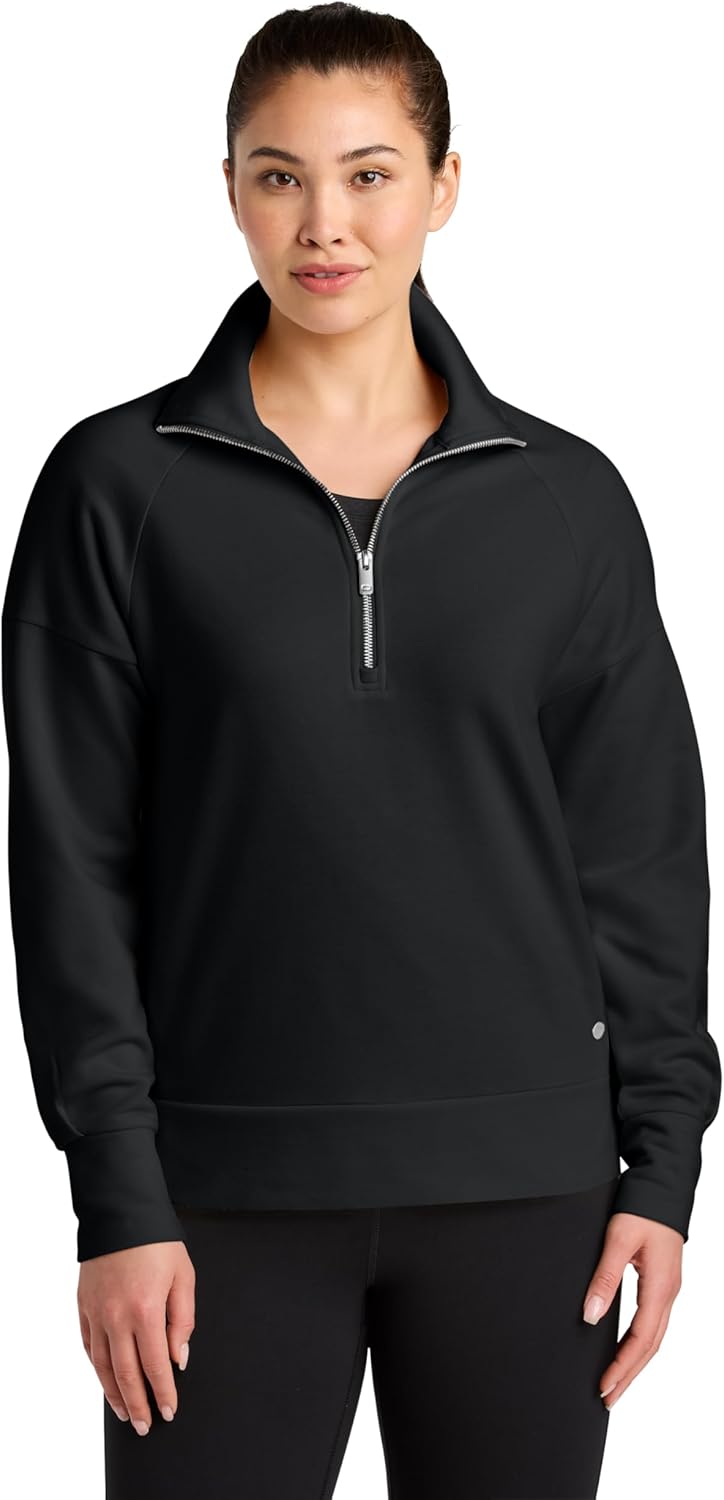 OGIO Women's Luuma Half Zip | Zip Up Pullover for Women, Athletic Sweatshirt for Work, Gym & Casual Wear