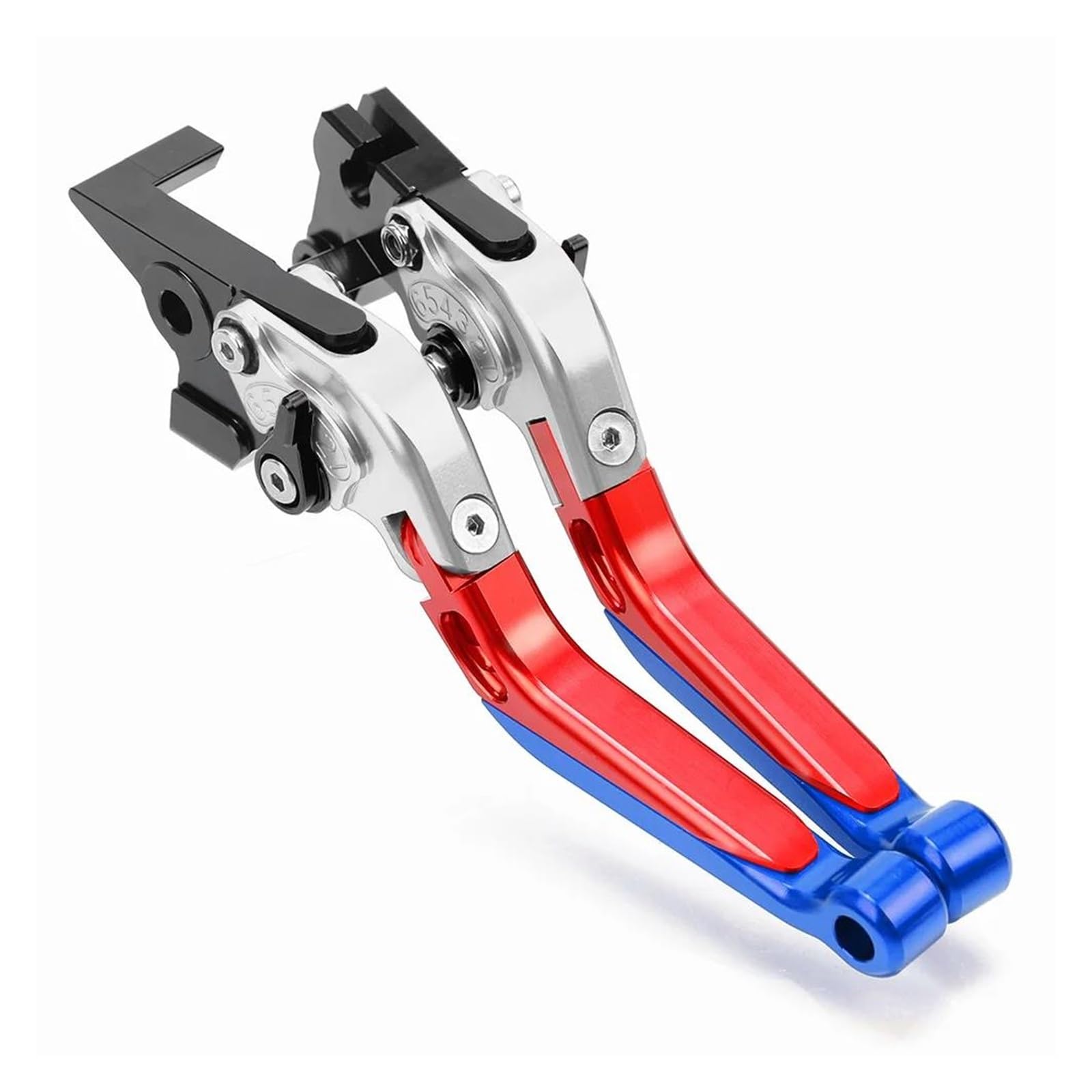 RVEVFBKBAL Motorcycle Brake Clutch Levers Handle Lever for VFR400 NC30 VTX1300 Retro NSR250 CBR400 RVF400 NC35 Adjustable Foldable(I)