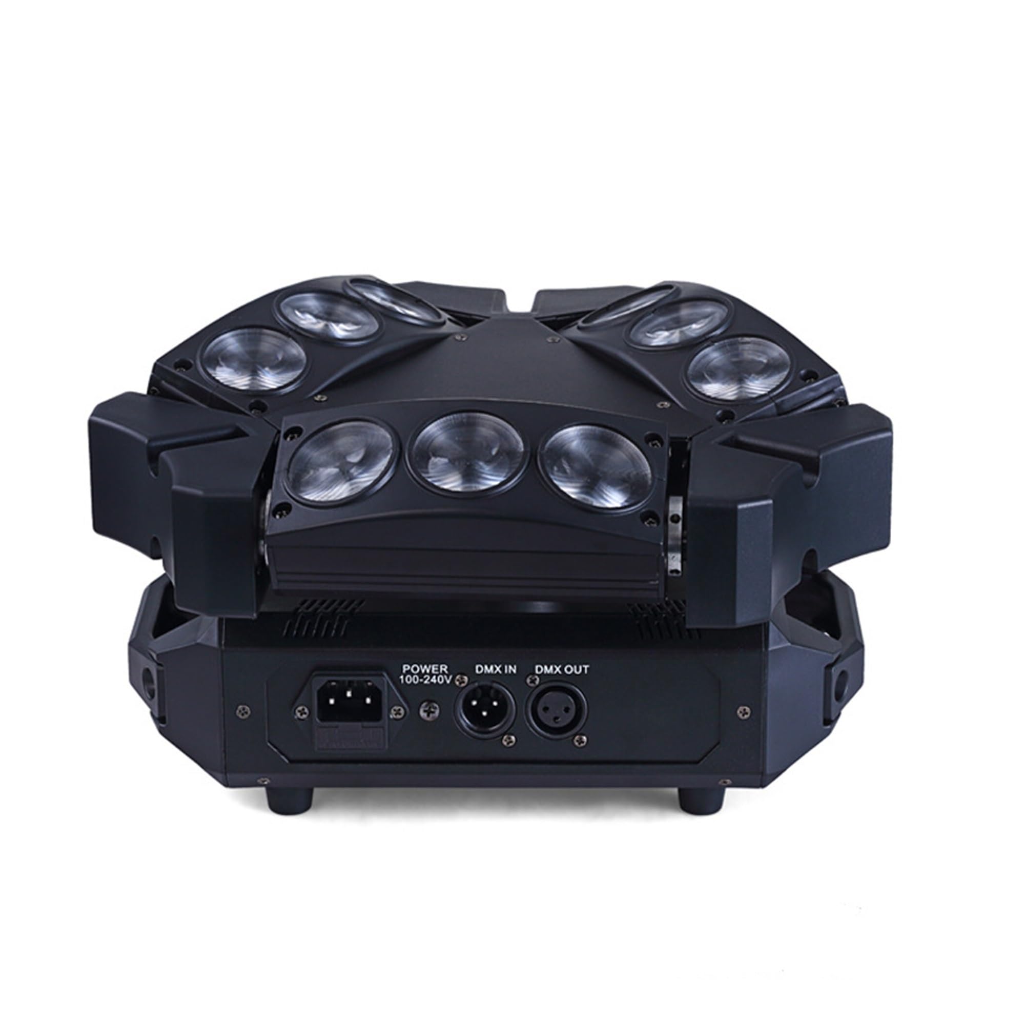 Światło sceniczne LED, LED oświetlenie sceniczne lampa pająka RGBW DMX512 ruchoma głowica wiązka dla DJ Disco Bar KTV na wesele kościół