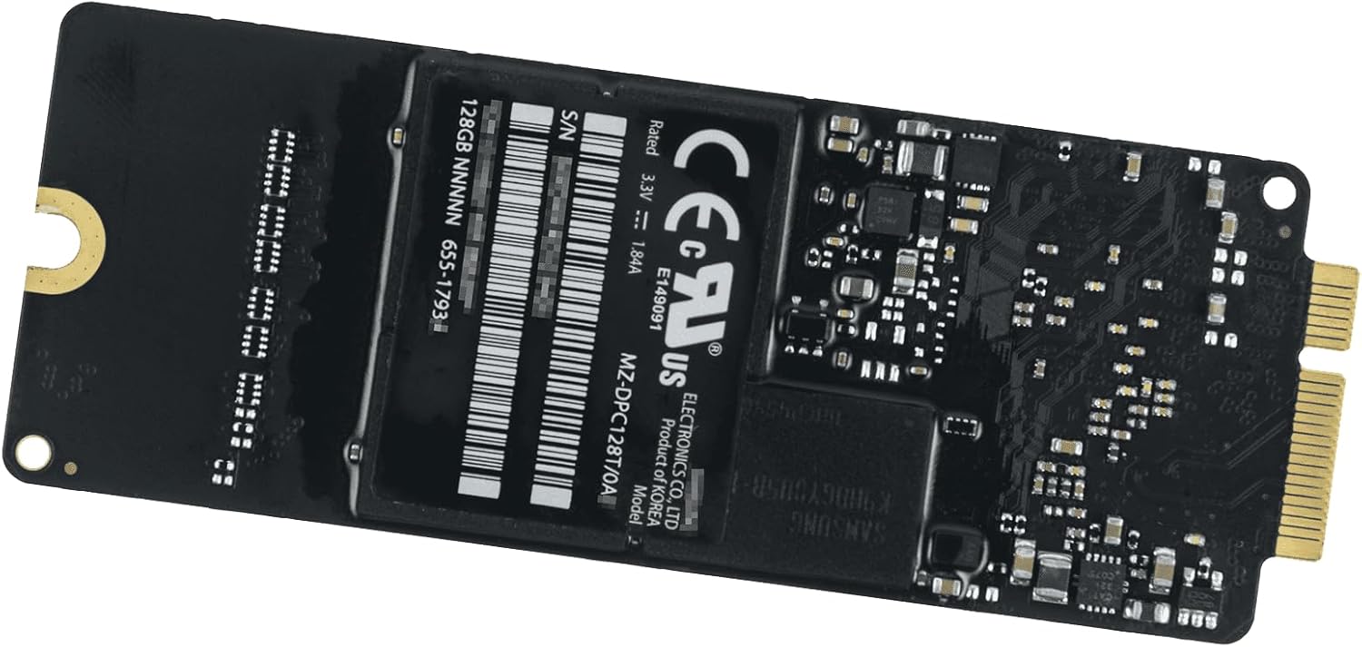 Odyson - 128GB SSD Replacement for Apple MacBook Pro 13" A1425 / 15" A1398 (Late 2012-Early 2013)