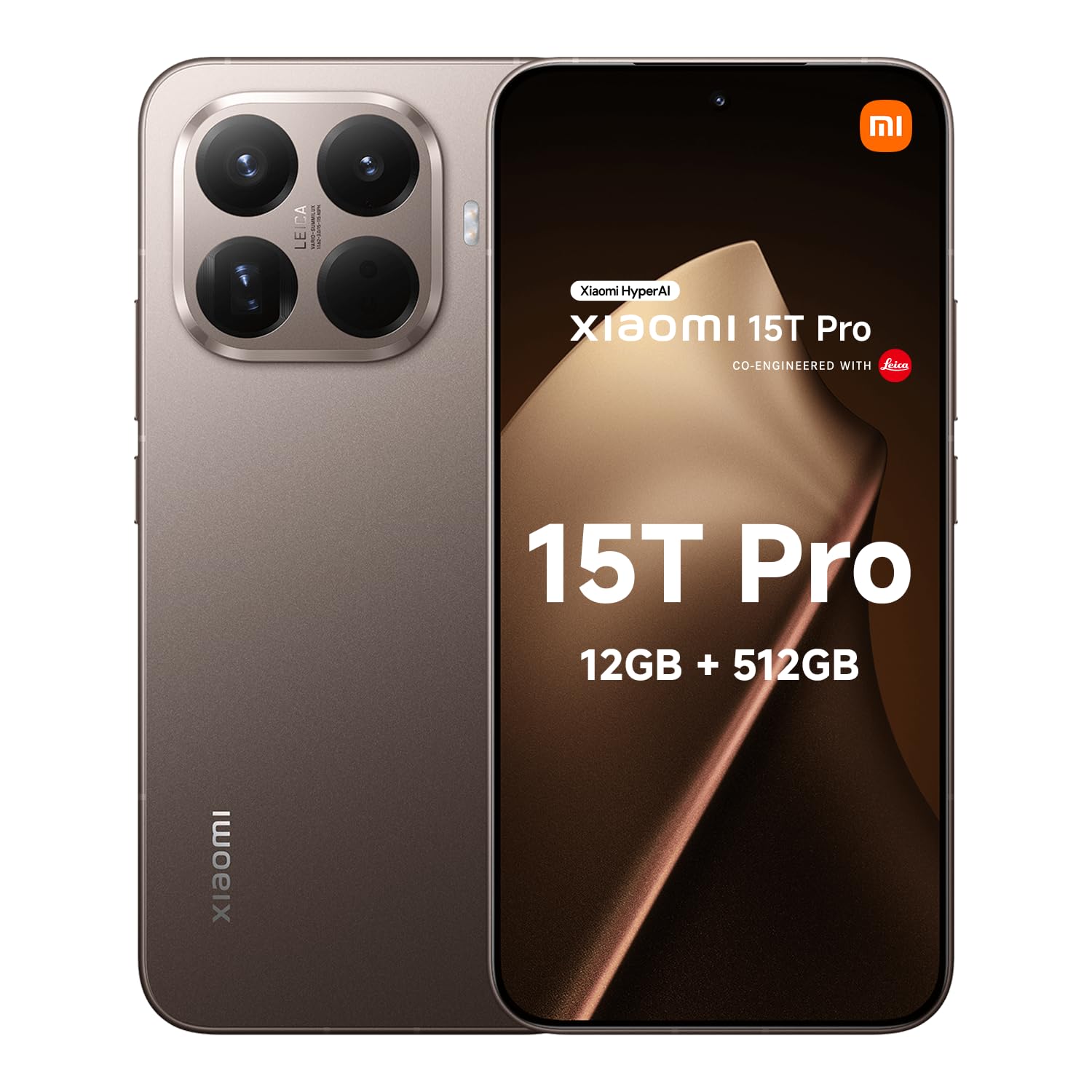 XIAOMI 15T Pro Mocha Gold 12GB RAM 512GB ROM | Single Version