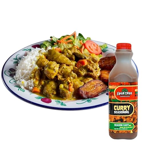 Miniatura 5 de Spur Tree Jamaican Condimento de curry - Experimenta el auténtico sabor jamaicano - Ingredientes totalmente naturales y frescos - Condimento de