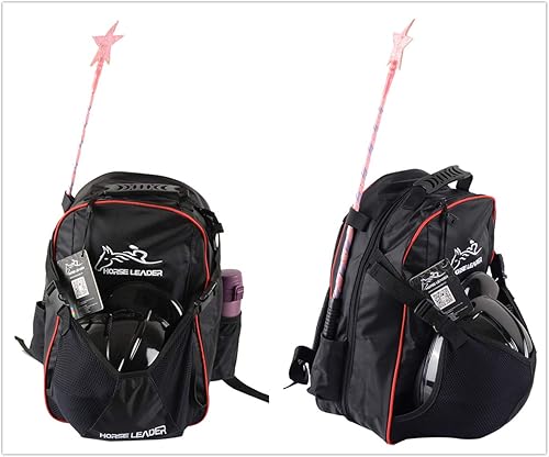 Miniatura 7 de UNISTRENGH Bolsa profesional para botas de equitación, bolsa de casco, mochila ecuestre unisex, bota inglesa para llevar todas las bolsas con