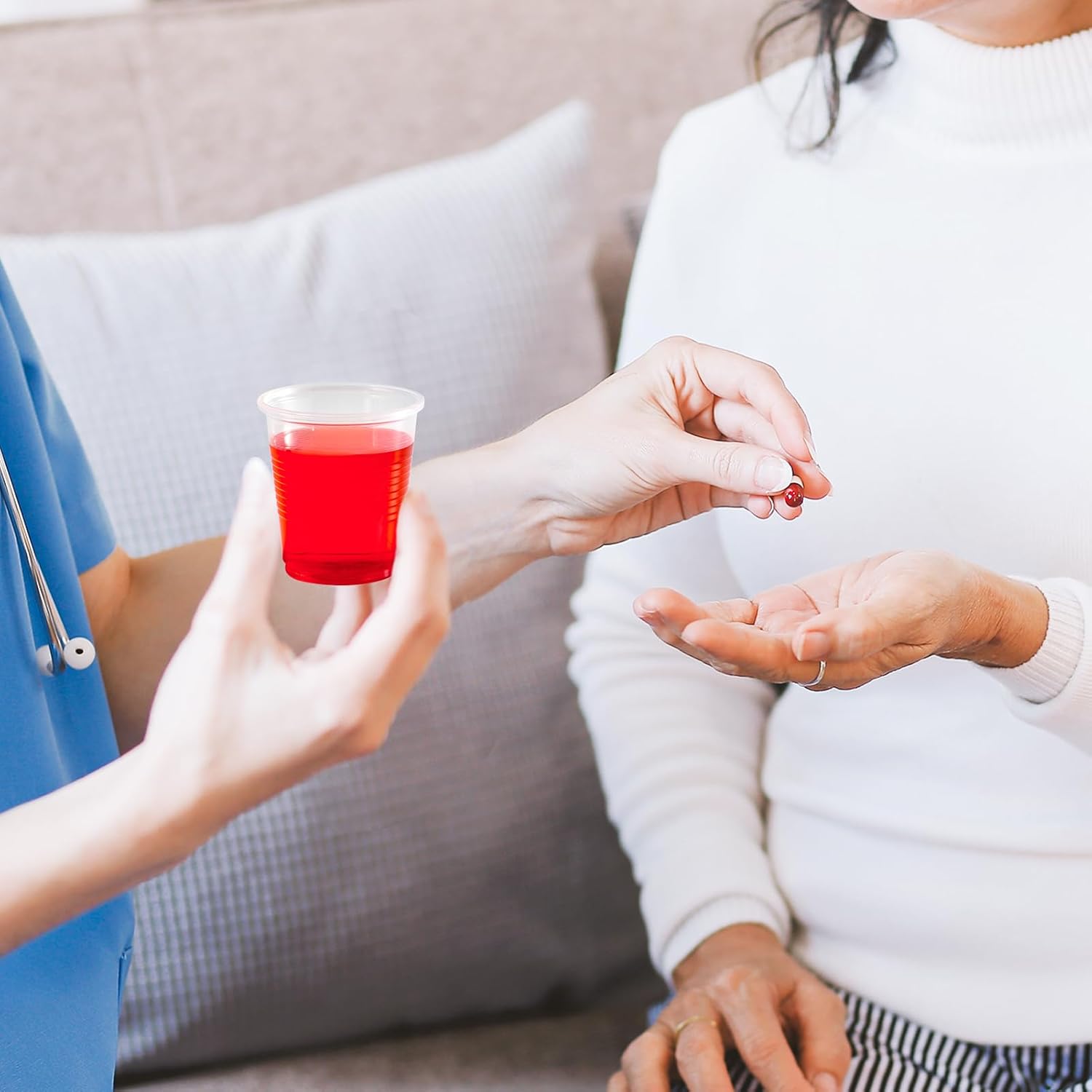 Turbo Bee 2500Pack 3oz Plastic Cups,Disposable Mouthwash Cups,3 Ounce Small Tumblers Ideal for Drinking Tasting, Food Samples - Image 4