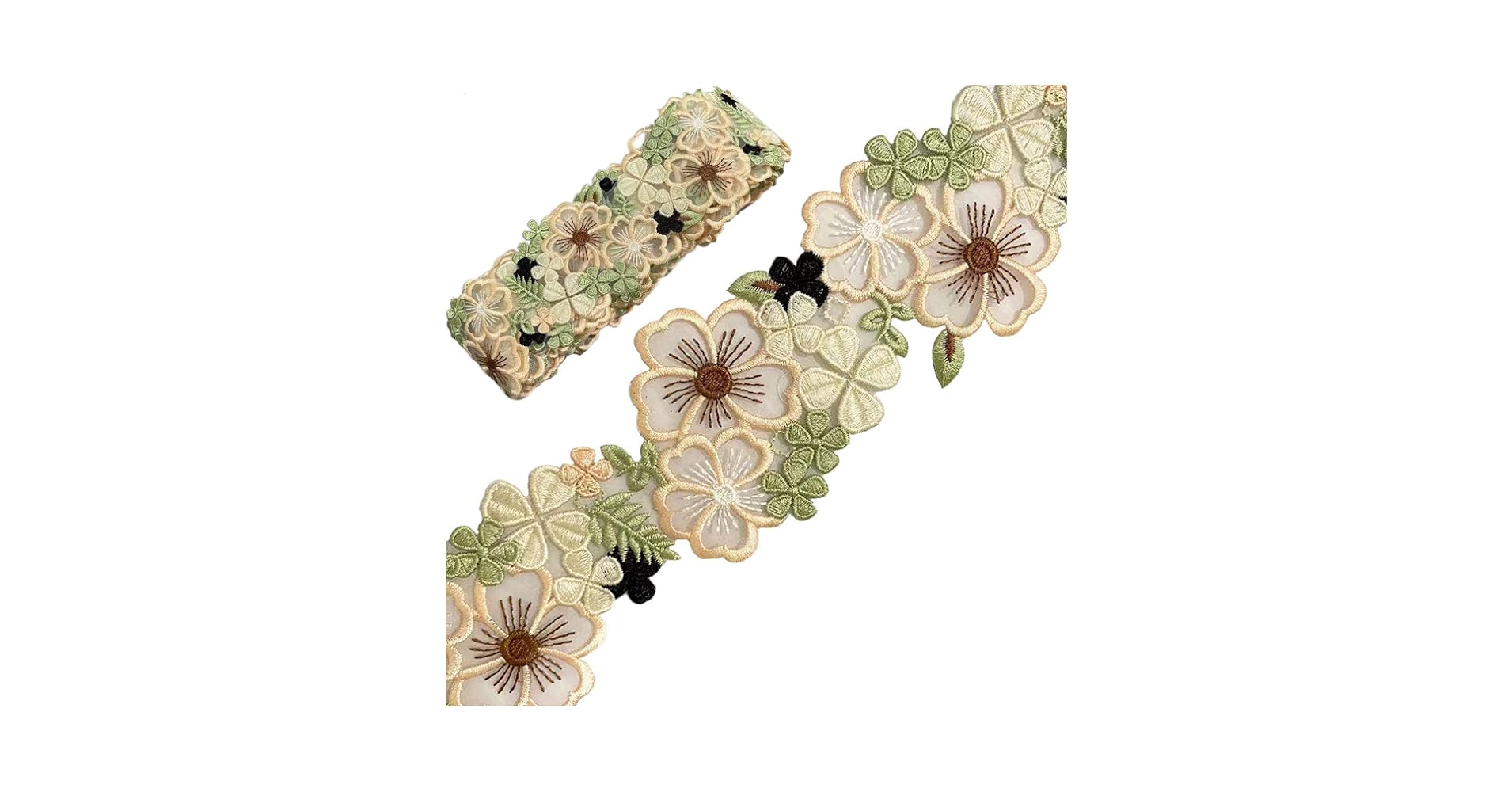 ※réservé※フランスアンティークパルマスミレの布花※レース・シルクリボン 1900年頃 アンティーク コルセット オリジナルボックス付き