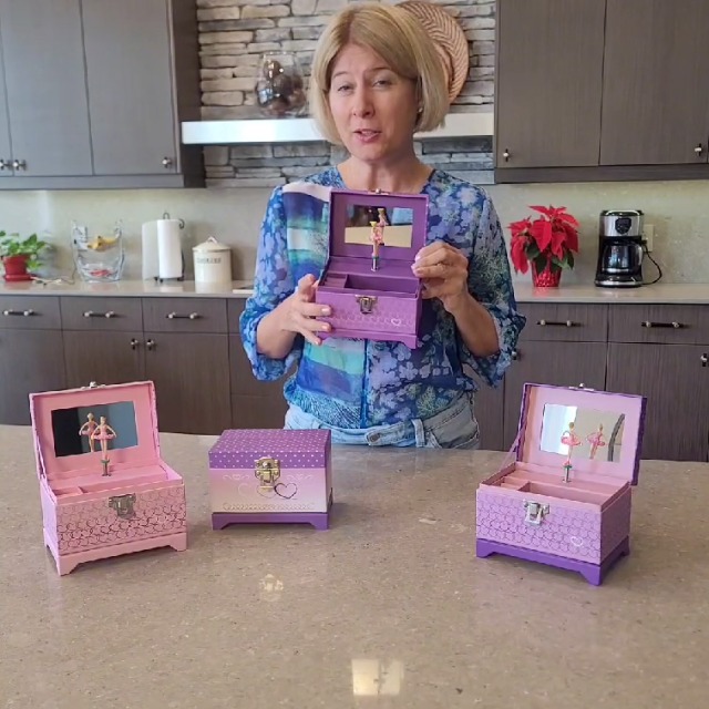 Amazon.com: My Tiny Treasures Box Company Ballerina Music Box