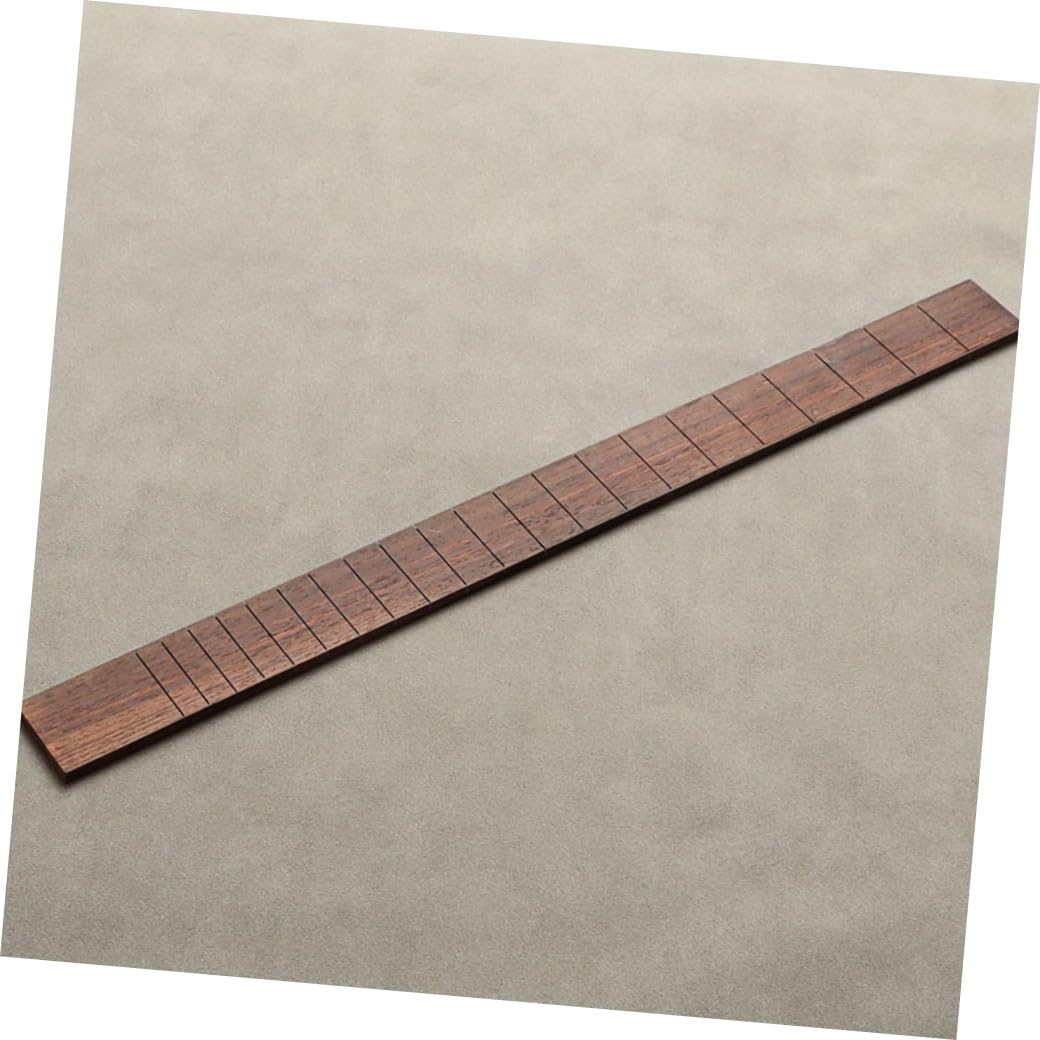 VICASKY 2stücke Praktisches Gitarren Griffbrett Aus Rosewood Langlebiger Ersatz Für Gitarrenhals Für Akustikgitarren Und Ukulelen Zubehör Für Musiker Und Anfänger