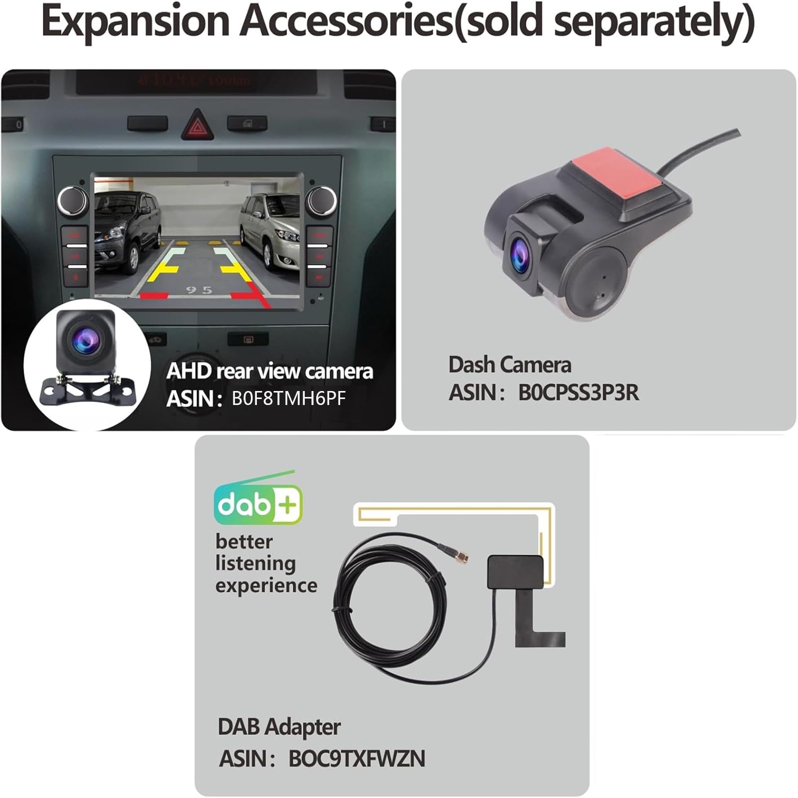 Autoradio 7 Pollici Con Wireless CarPlay/Android Auto Per OPEL Antara Corsa - Touch Screen, Bluetooth, Telecamera Retro