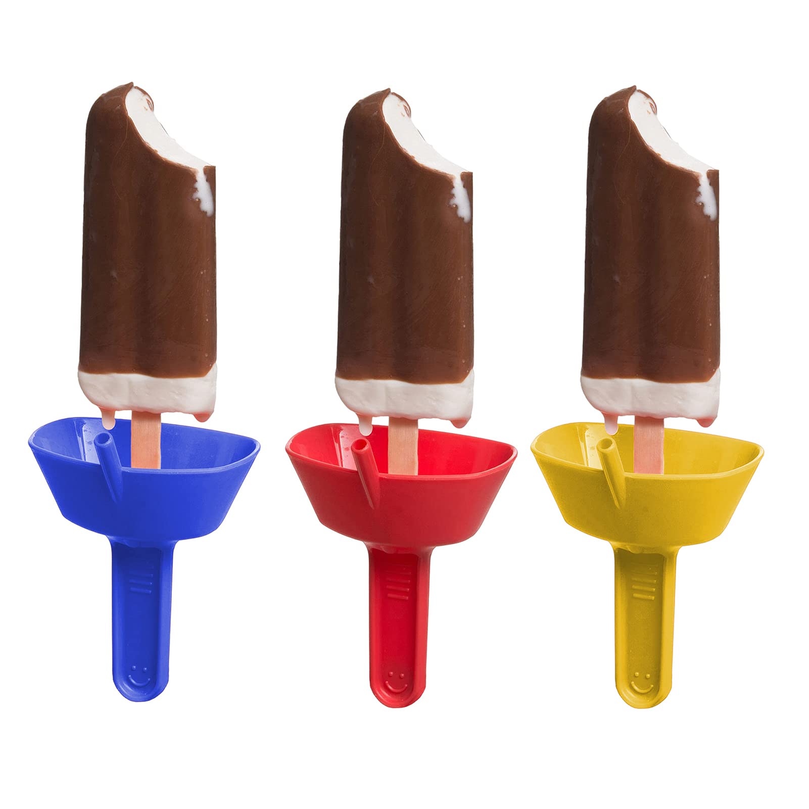 4 Portaghiaccioli Riutilizzabili Antigoccia In Silicone - Per Bambini, Ideali Per Estate E Feste - Foto 8