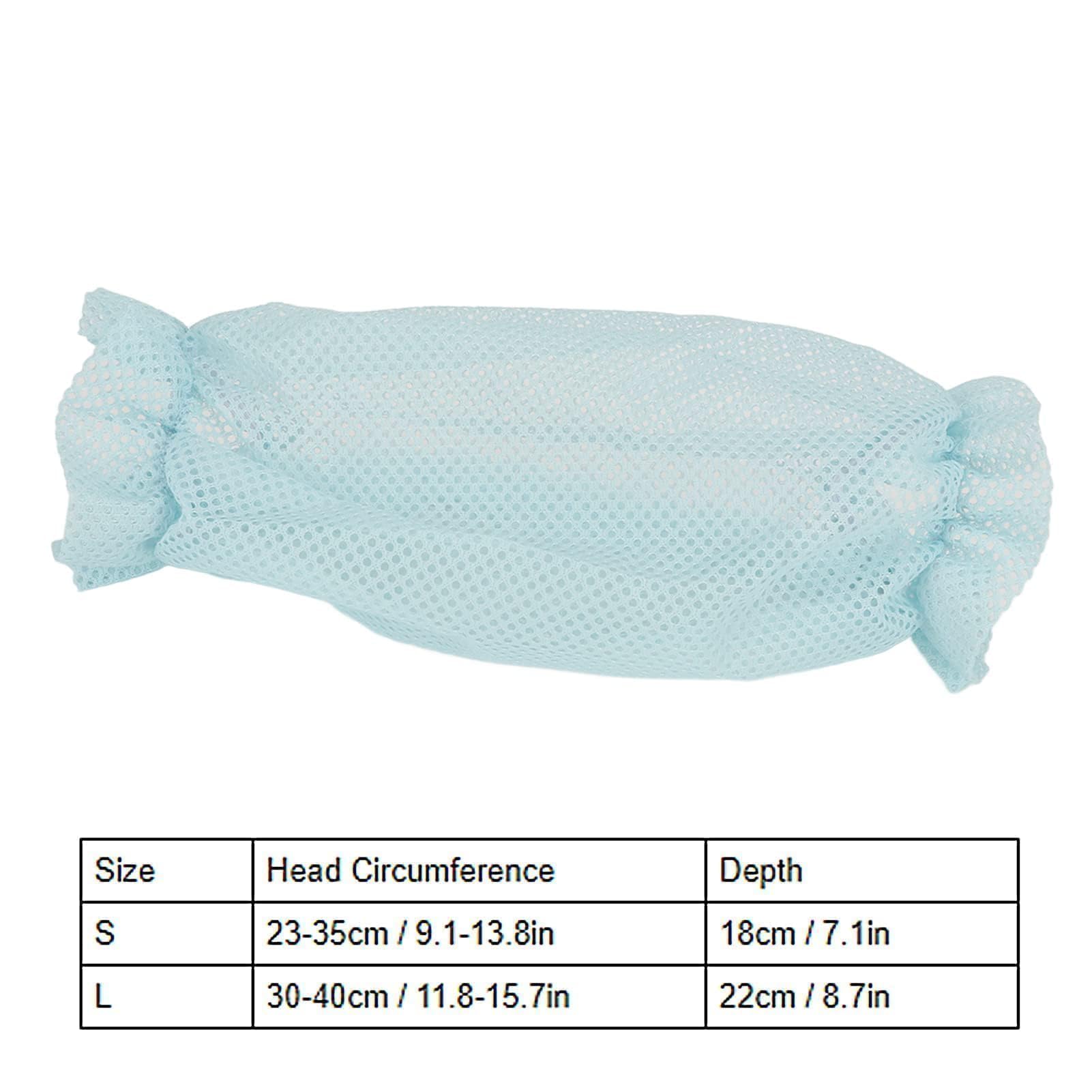 Copriorecchie per Cani, Elastici e Durevoli Paraorecchie per Cani in Tessuto a Rete Copriorecchie per Cani Insetti a Prova di Paraorecchie per Cani Avvolti Paraorecchie Stile (L 36x25x3 cm /