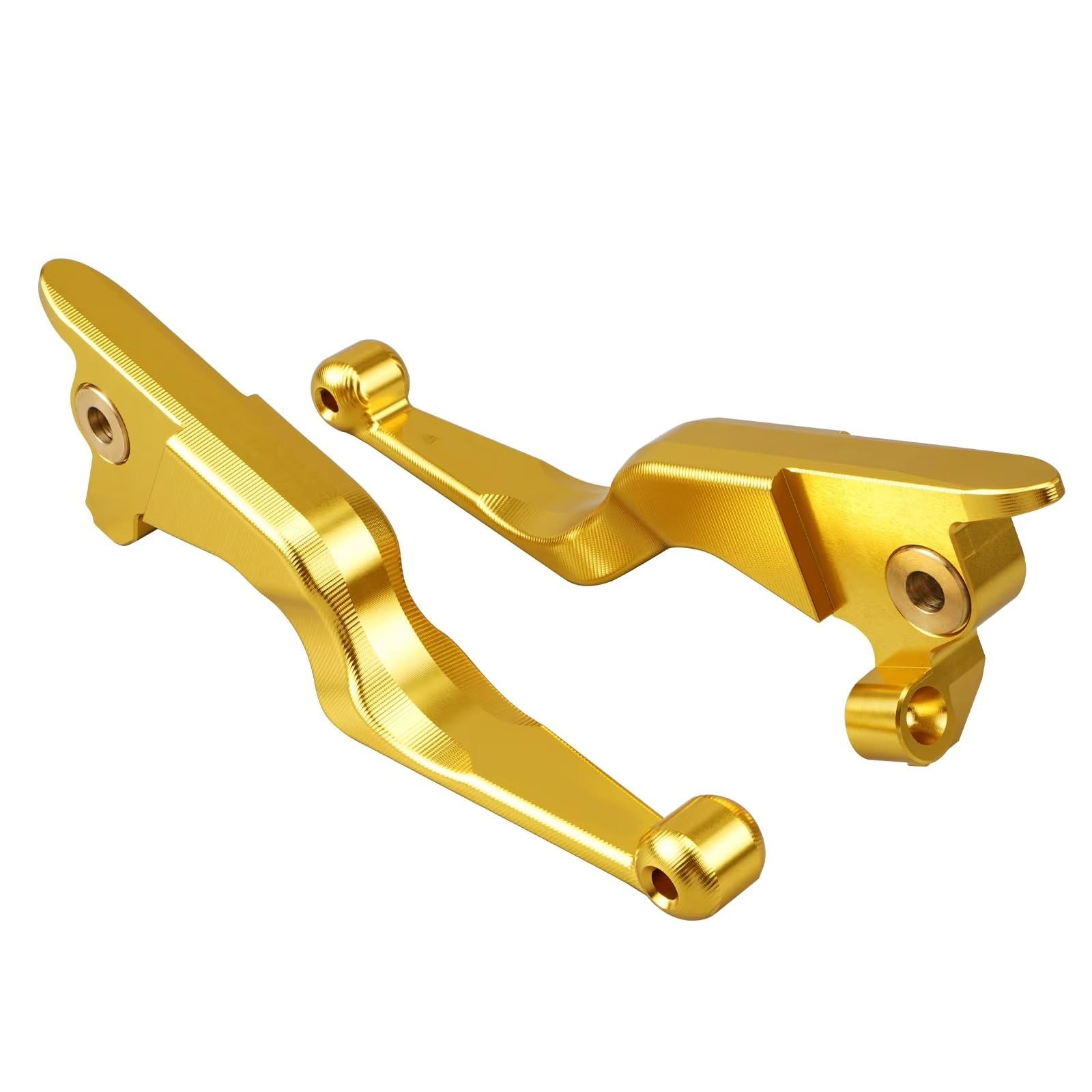 BeiZhengbhD Clutch Lever Handlebar Brake Clutch Lever for Touring Street Glide for FLHX 2017-2020 Road King Classic for FLHRC Electra Standard for FLHT(Gold)