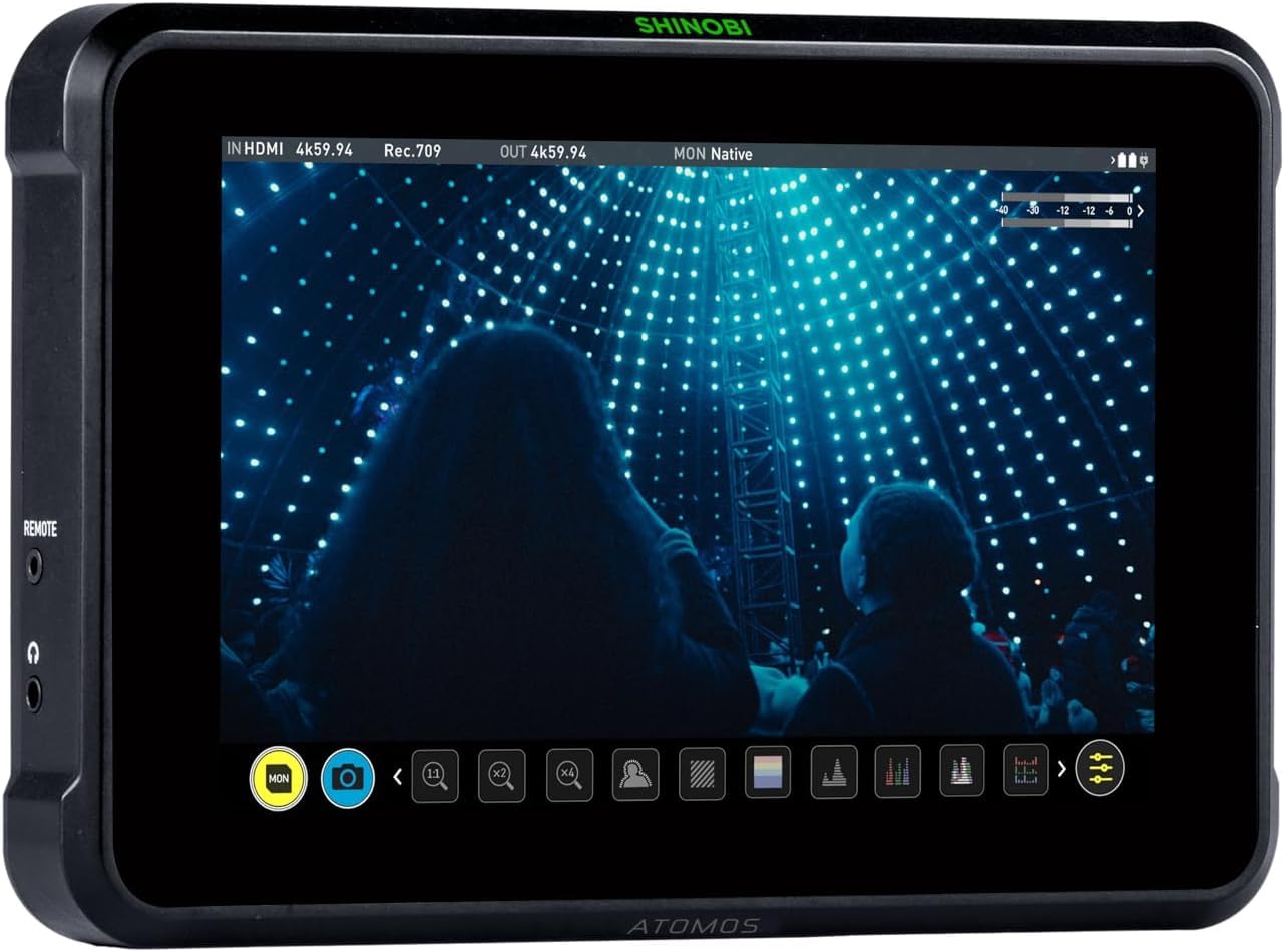 Amazon.co.jp: Atomos Shinobi 7インチ 2200nit 外部モニター 超高輝度