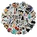 JJLIN 50Pcs Fairy Tail Stickers Waterproof Vinyl Stickers for Water Bottle Luggage Bike Car Decals (Fairy Tail)