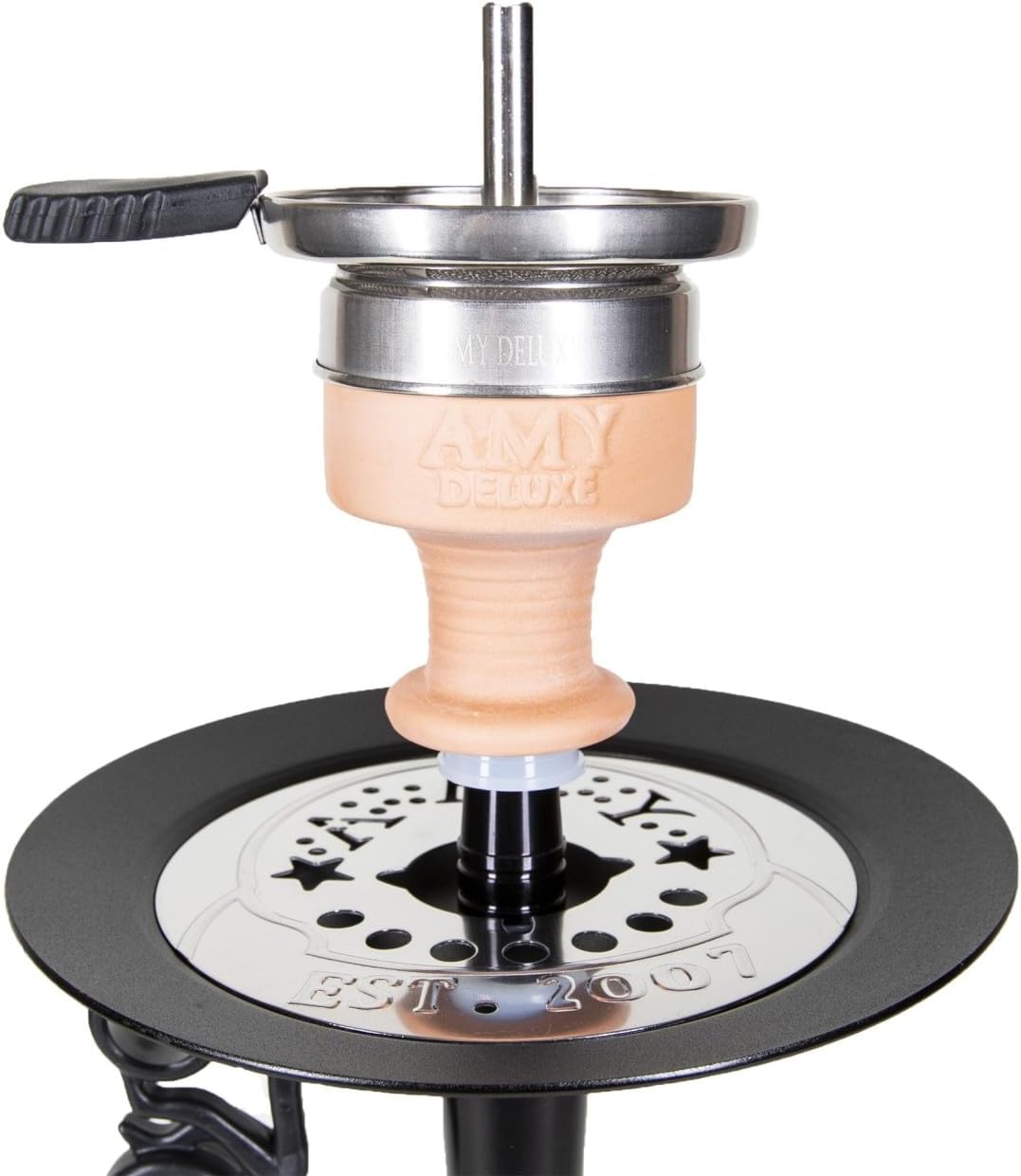 Amy Deluxe German hookah shisha set, Alu Luna S 068.02