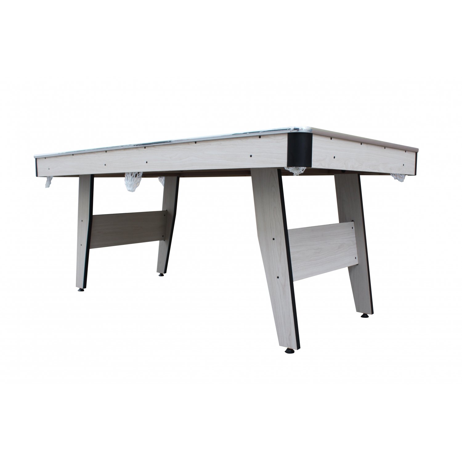 CONCEPT USINE | Billard Américain en Bois Gris Orlando | Design Contemporain | Tapis Vert | Bordures Capitonnées | Accessoires de Qualité Inclus | Idée de Cadeau Jeu, Famille et Décoration