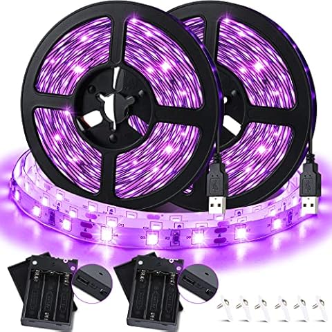 YQNLIFA 16.4Ft LED Black Light Cover